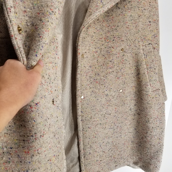 PEACEBIRD | Street Wool Blend Oversized Coat - Picture 6 of 16